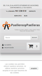 Mobile Screenshot of paellerosypaelleras.com